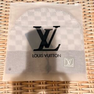 Louis Vuitton Gray Checkered beanies